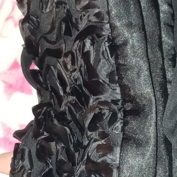 Girls black formal/casual dress by ruby rox - Picture 4 of 4